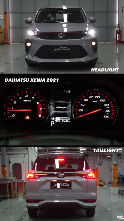 DAIHATSU XENIA 2021 THE NEXT LEVEL TAMPILAN SUPER KEREN DAN GAGAH YA ||#shorts #otomotif #daihatsu