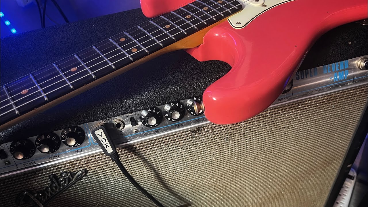 Jam with 1967 Fender Super Reverb + Ceriatone Centura + Tone Geek