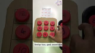 Kids maths activities with bottle cap #kidsactivities #kidsgames #ytshorts #youtubeshorts #diy #game