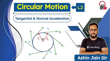 JEE Physics: Circular Motion L2 | Tangential and Normal Acceleration | JEE 24x7 | Ashin Jain