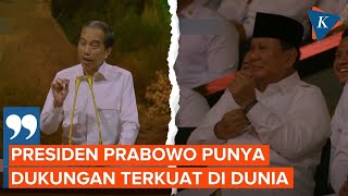 Jokowi Sebut Prabowo Presiden Terkuat di Dunia, Tak Ada yang Berani Mengkritik