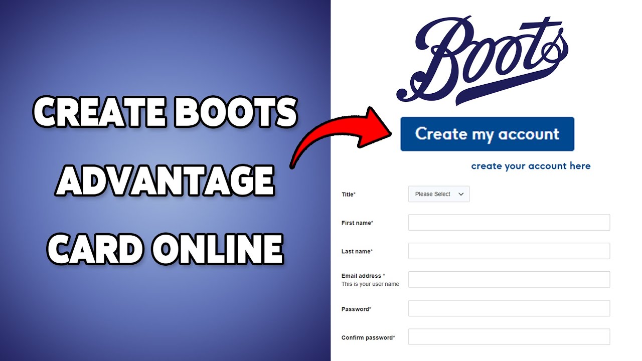 Как создать онлайн-карту Boots Advantage 2025 | Войти Карта лояльности Boots