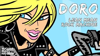 Doro - Lean Mean Rock Machine (Official Animated Video)