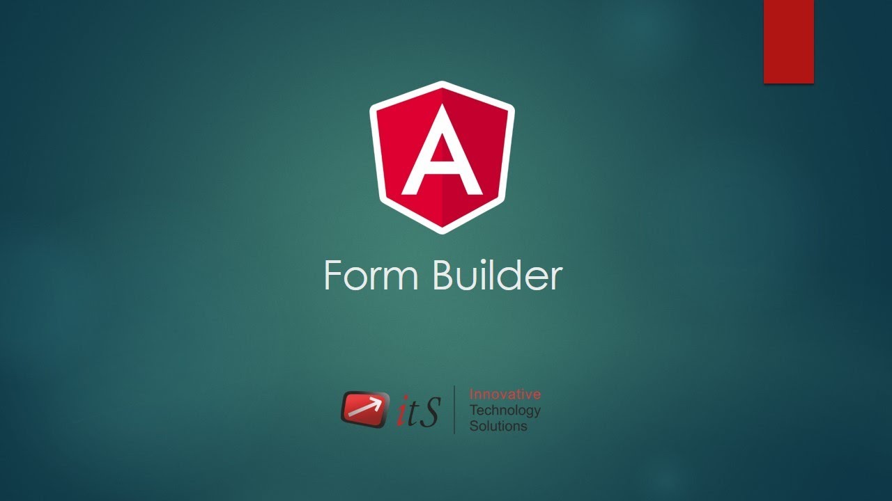 6.3 Form Builder | Angular Tutorial | ITS - YouTube