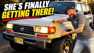 The Toyota Land Cruiser 80 Series is FINALLY RIGHT!! Well… sort of. 📐🔧💥