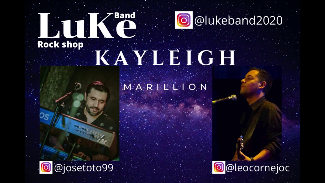 Kayleigh - Marillion (LukeBand cover)