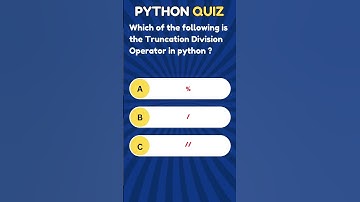 Python Quiz - MCQ -2 Python Questions and Answers ! #shorts