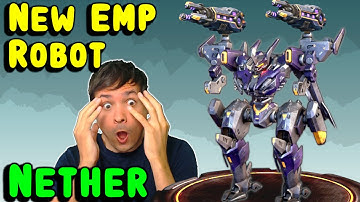 New EMP-Dash Robot NETHER Early Test Server War Robots Gameplay WR