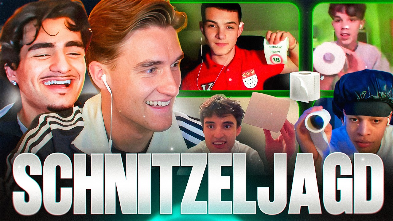 Meine Zuschauer machen eine SCHNITZELJAGD 😭 (mit BERAAT)