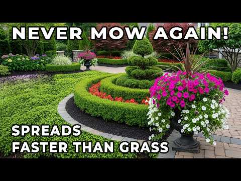 30 Unstoppable Ground Covers That Spread Faster Than Grass & Never Need Mowing Again