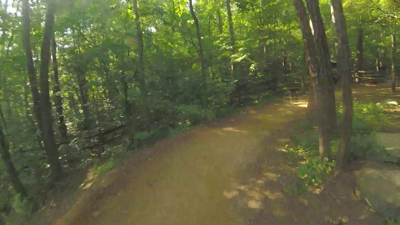 guide to big creek green trail/ pump track