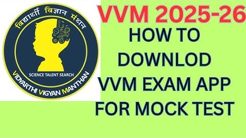 How to download the VVM exam app. How to practice the mock test on VVM exam app #vvmapp #mocktest #