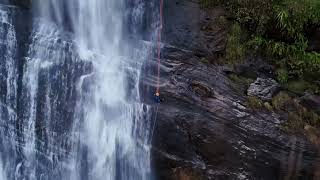 🌿✨ Rikili Falls Abseiling | Breathtaking Drone Footage ✨🌿