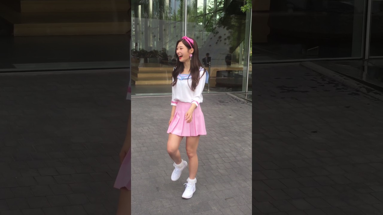 20170516 상암sbs 다이아 DIA 정채연 영접