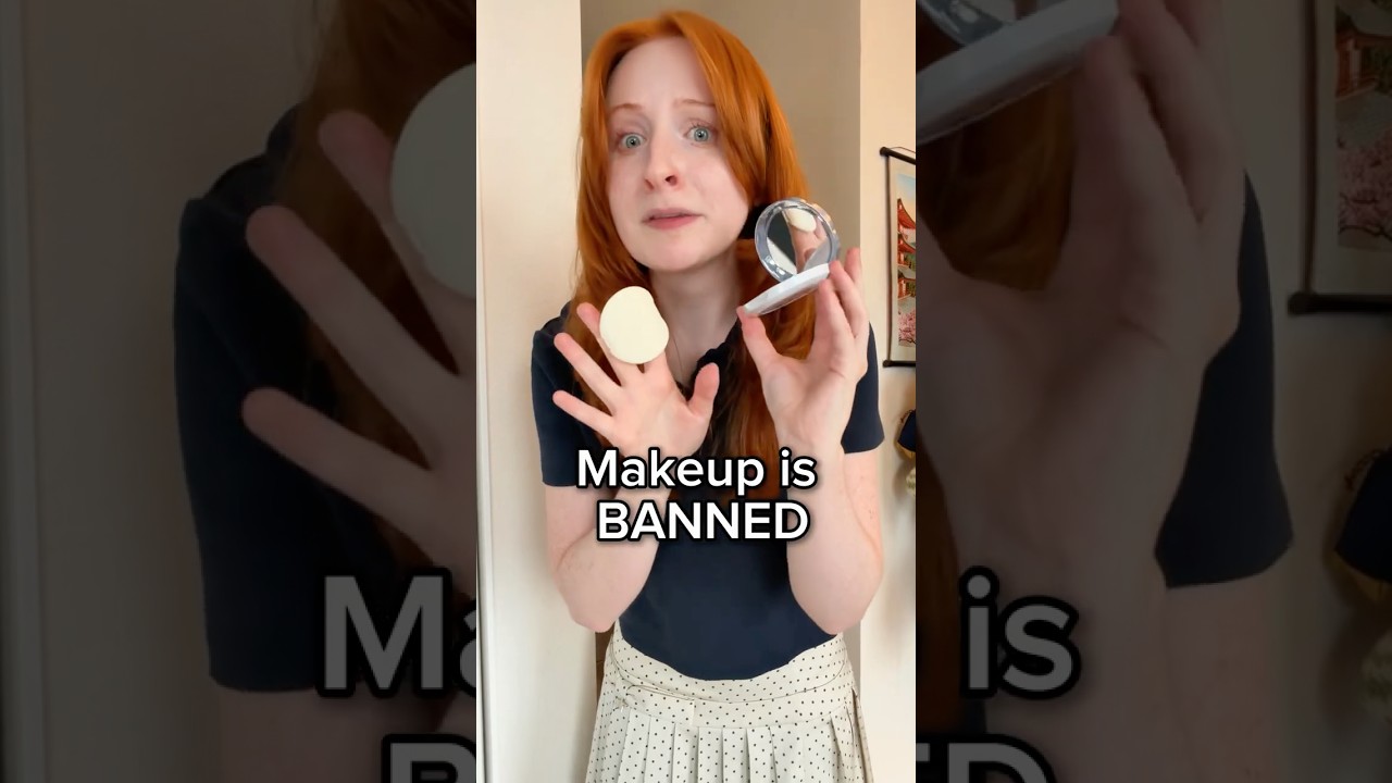 School makeup ban in Japan = SECRET school makeup 🤫 썸네일