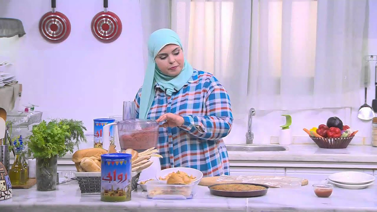 طريقة عمل  برجر بالبرغل |  نجلاء الشرشابي