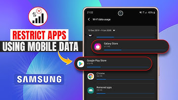 How to Restrict Apps from Using Mobile Data on Samsung