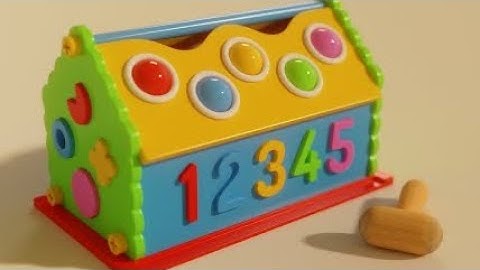 Best Learning Numbers, Shapes & Counting 1 - 10 | Preschool Toddler Learning Toy Video