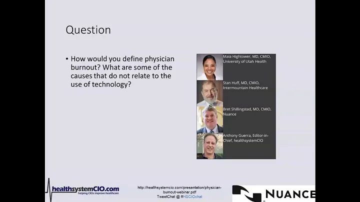 8/21/19-Reducing Physician Burnout Update (Sponsored by Nuance)