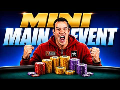 The World Series of Poker $1,000 Mini Main Event! | WSOP Vlog #18