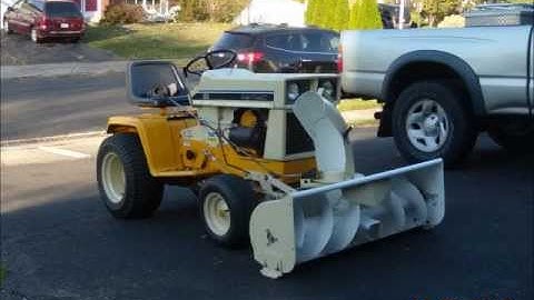 Cub Cadet 149 w/QA-42A Snowthrower