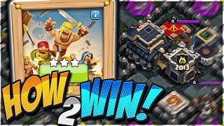 Spam GoWiPe to EASILY 3 Star the 2013 Challenge! (Clash of Clans)