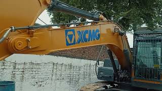 new machine xcmg excavator is good parform is earth work