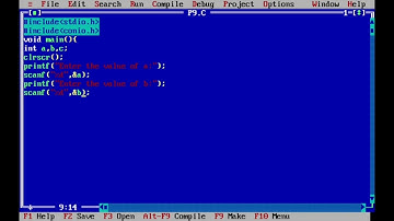 Swapping values without using 3rd integer in turbo c || c programming for beginners @Binery_Brains 