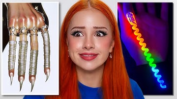 I Tried Making UNREAL Nails