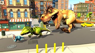 Dinosaur io Jurassic Battle screenshot 1