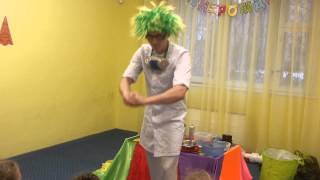 Химическое шоу для детей, Фокусы на Детский праздник, Артем Демидов