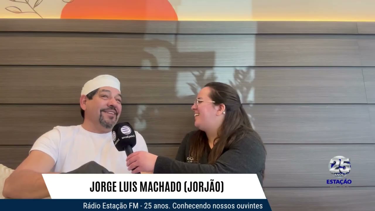 25 Anos da Rádio Estação Fm - Visitando o trabalho do ouvinte Jorge Luis Machado (Jorjão)