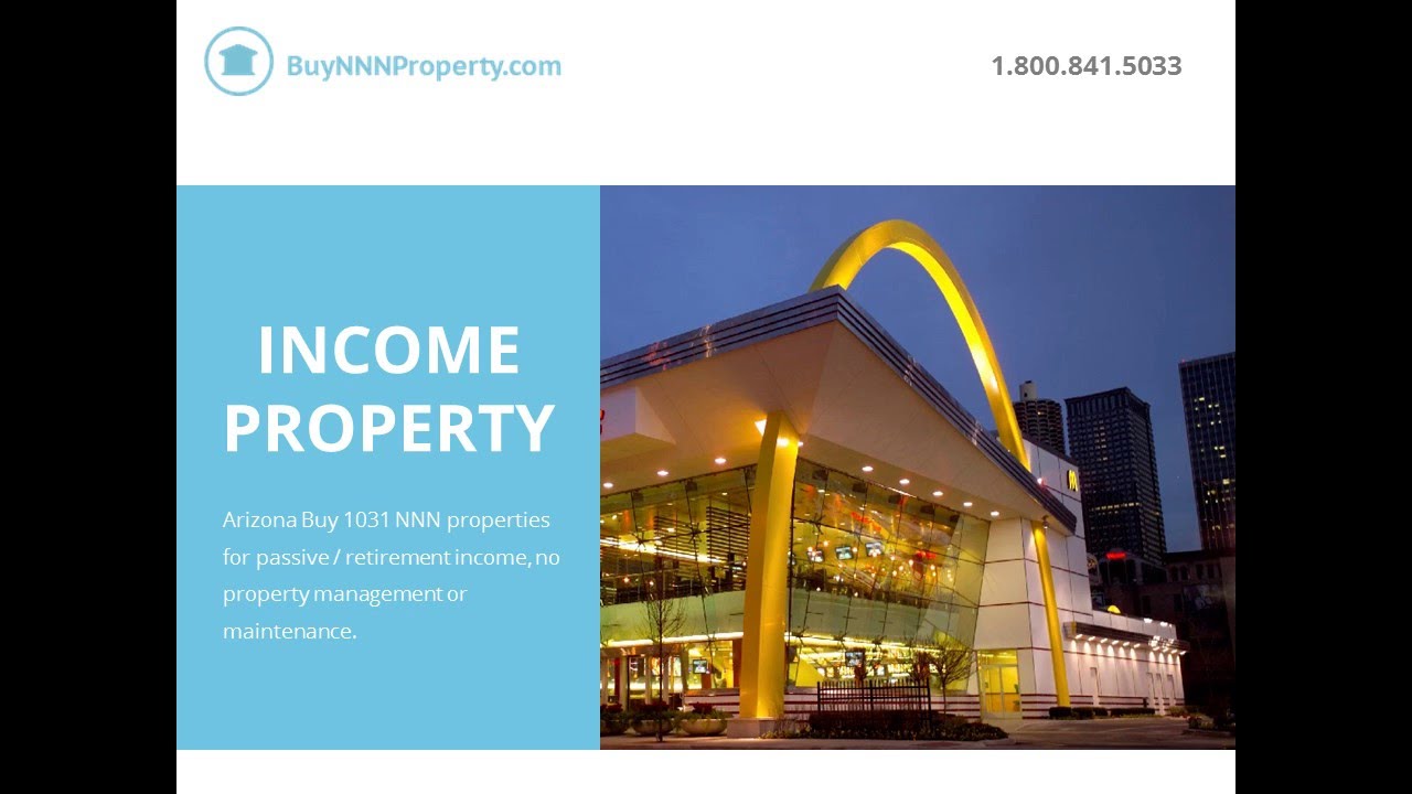 AZ Buy NNN Property, 1031 NNN & Triple Net Properties for sale