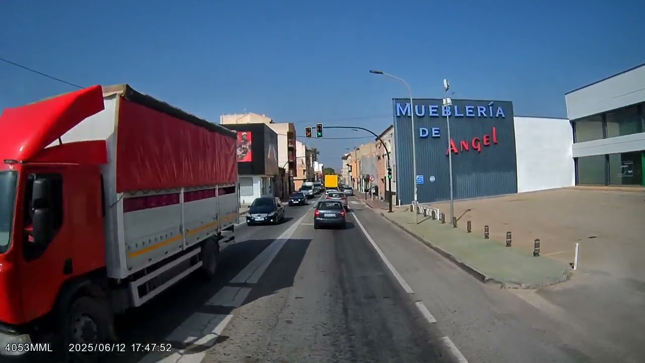 Road RM303, MU330, Cobatillas, Beniel, Murcia, Commune in Spain, 17:40, 12.06.2025