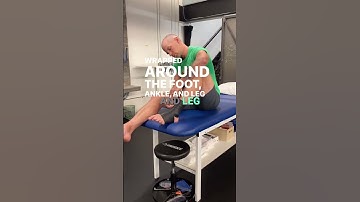 Quick Ankle Sprain Recovery: Voodoo Floss Band & Movement! #shorts