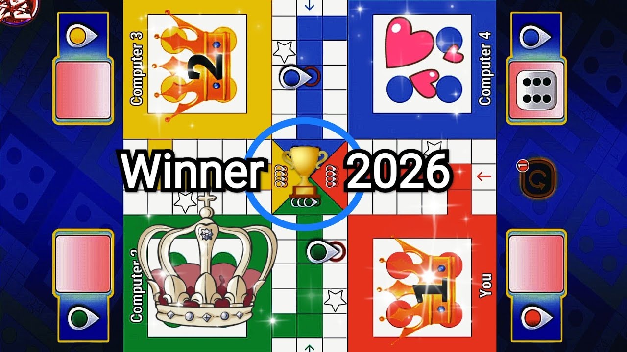 Ludo Battle 😎: Four players One Winner 🏆