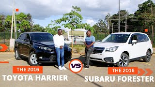 2016 Toyota Harrier vs. Subaru Forester: Uncovering the Best SUV for You #carnversations#subaru