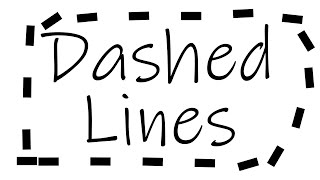 How to draw dashed lines in Krita