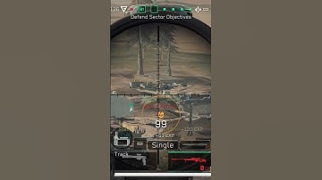 Head Shot 422 meters away AWM Sniper Rifle Delta Force Mobile