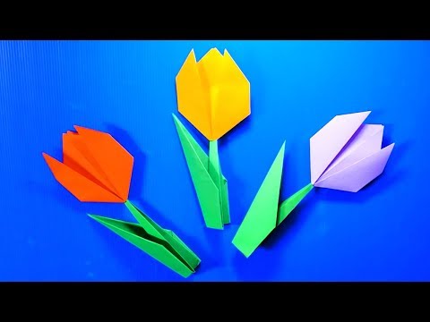איך להכין פרח אוריגמי פשוט