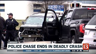 Police chase ends in deadly crash