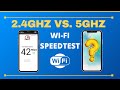 2.4GHz vs. 5GHz Wi-Fi Speed Test 2021