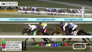 RACE 5 PROGRAM 12-21-2022