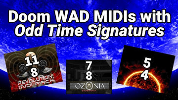 Doom WAD MIDIs that Use Odd Time Signatures