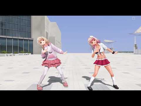 [com3d2]ダンス 改革的ハートグラフィーver.幼馴染 私服(パーカー＆ギャル) カスタムオーダーメイド3D2
