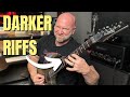 Make your guitar riffs sound dark  higher purpose opening riff