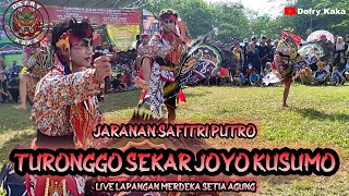 JARANAN SAFITRI PUTRO | TURONGGO SEKAR JOYO KUSUMO Live Lapangan Merdeka Setia Agung HUT RI 77