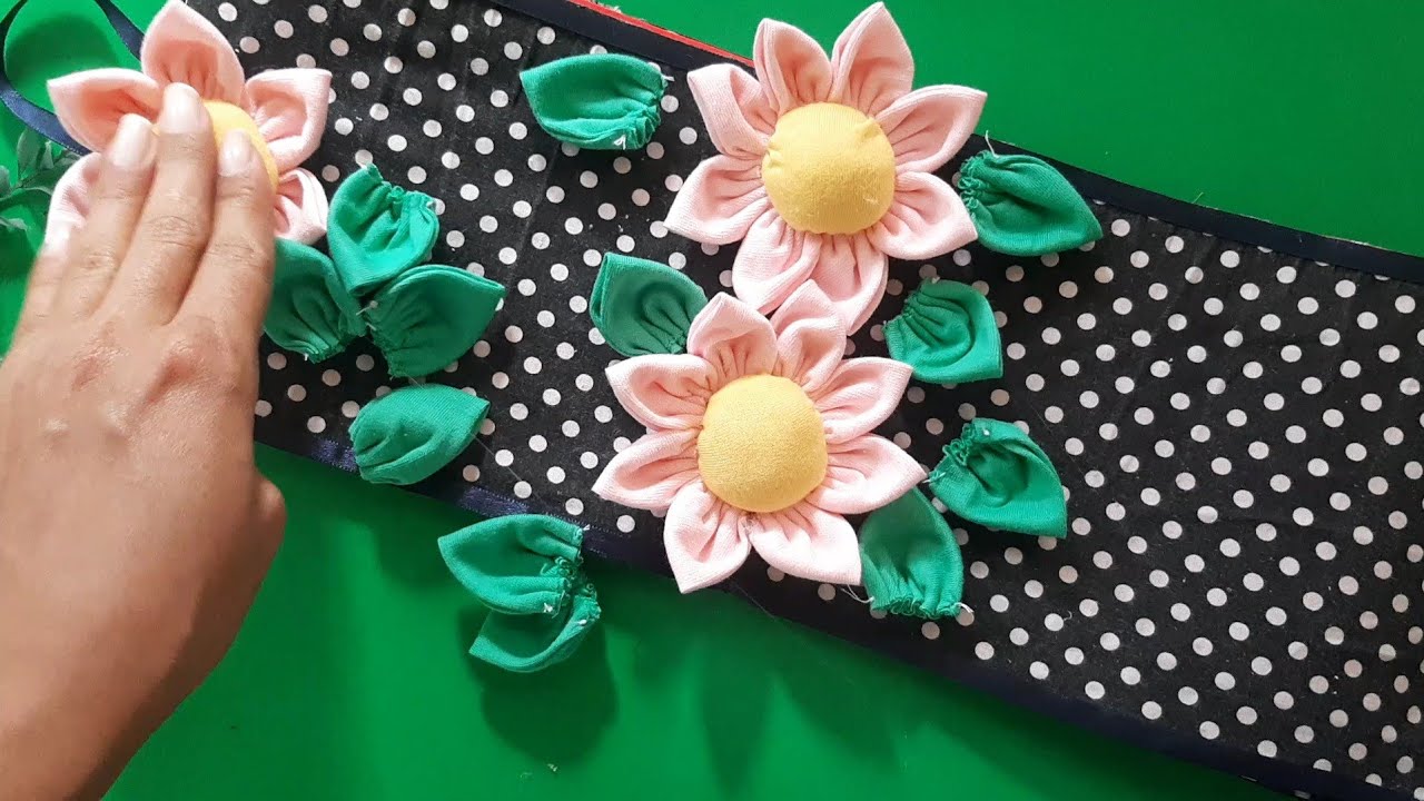 Porta papel higiênico com flores de FUXICOS SUPER FÁCIL DE FAZER