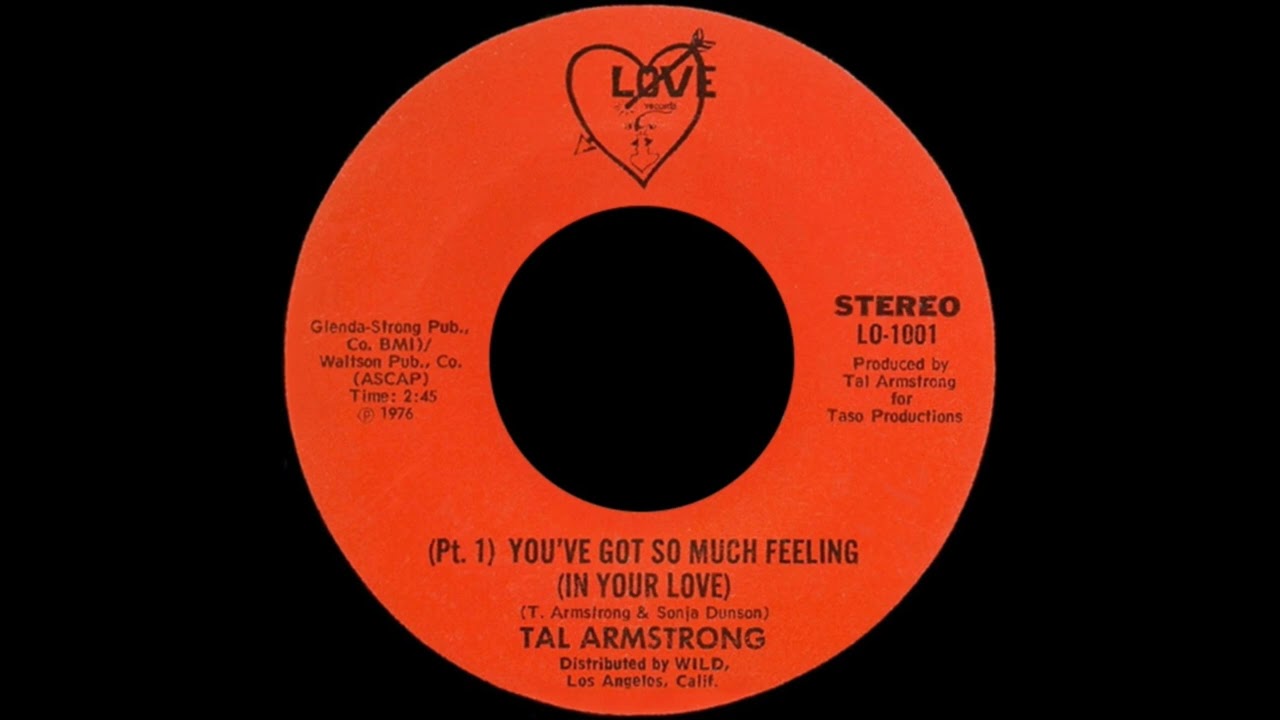 TAL ARMSTRONG - You've Got So Much Feeling In Your Love (1976