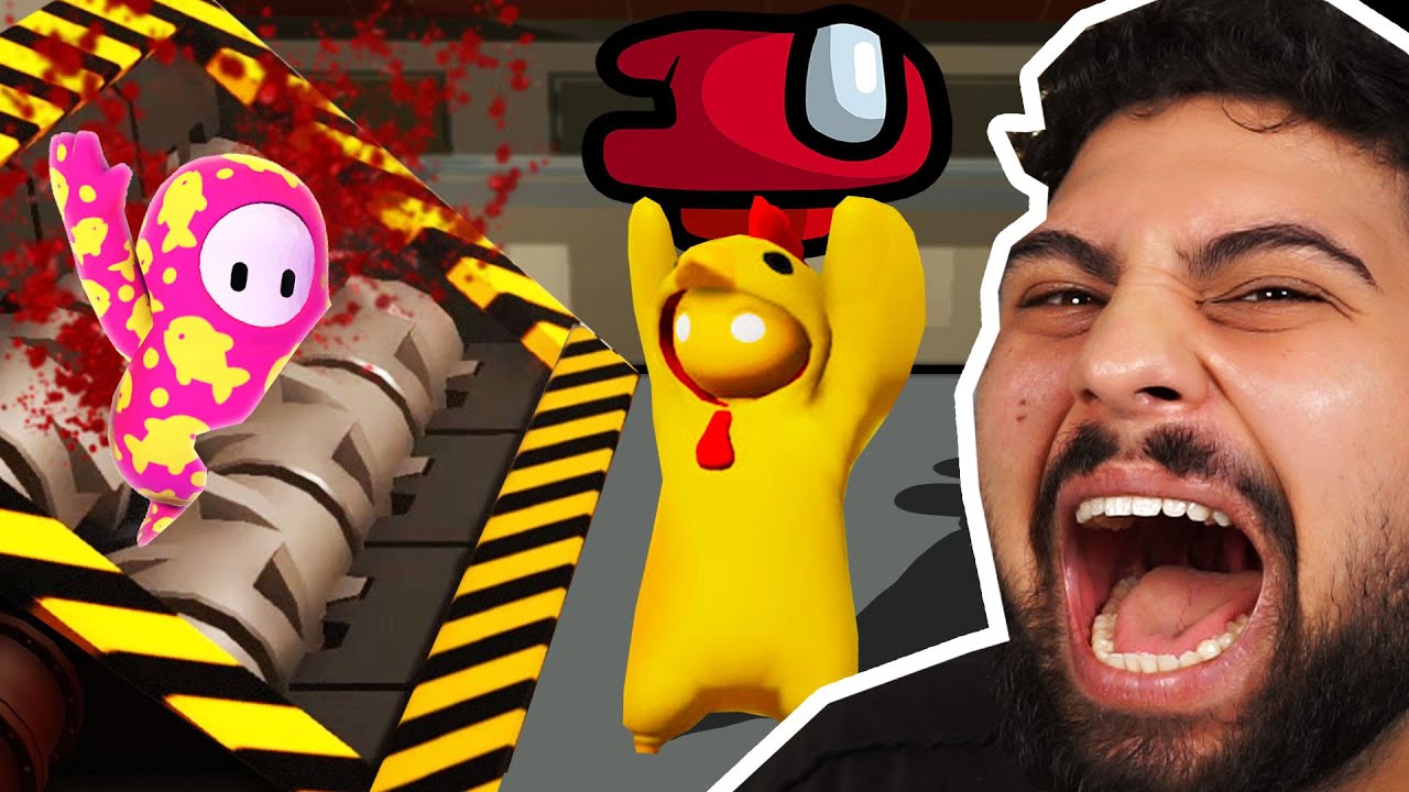 Wenn man Among us mit Fall guys mixt! (Lachflash)